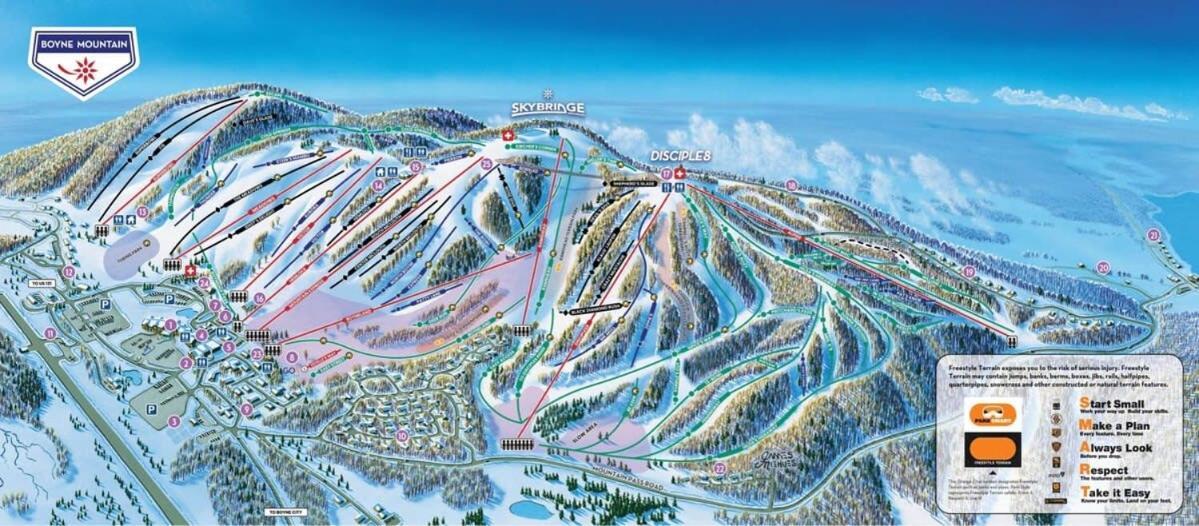 Boyne Mountain Condo -Sleeps 12 Boyne Falls Esterno foto